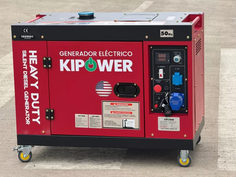 Generador Eléctrico Diésel 10.000 W - GoPower · Herramientas y Maquinas Industriales