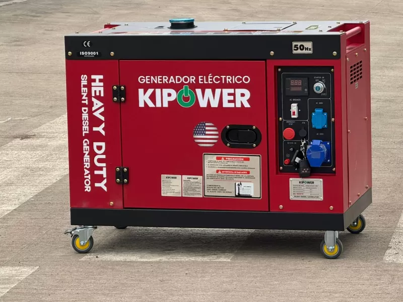 Generador Eléctrico Diésel 10kvA monofásico - GoPower · Herramientas y Maquinas Industriales