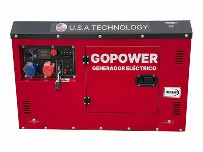 Generador diésel 15 kvA trifásico - Go Power • Herramientas y Máquinas Industriales de Calidad.